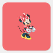 Sticker Carré Minnie (Devant)