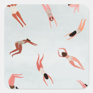 Sticker Carré Minnows