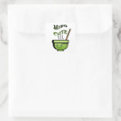 Sticker Carré Miso Cute (Sac)