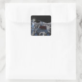 Sticker Carré Missions d'exploration spatiale futures 7 (Sac)