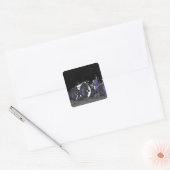 Sticker Carré Missions d'exploration spatiale futures 9 (Enveloppe)