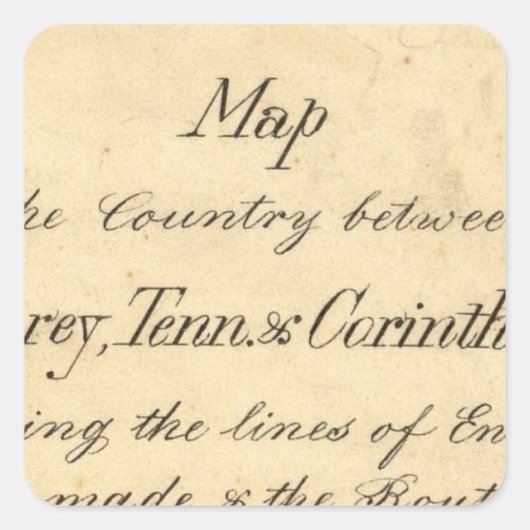 Sticker Carré Mississippi 7 (Devant)