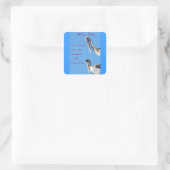 Sticker Carré Mlle You_ (Sac)