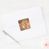 Sticker Carré Mme Cassatt Lecture à ses petits-enfants, 1888 (Enveloppe)