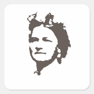 Sticker Carré Mme Lincoln