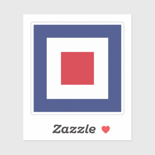 Sticker Carré Mod (Feuille)