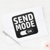 Sticker Carré Mode d'envoi activé (Enveloppe)