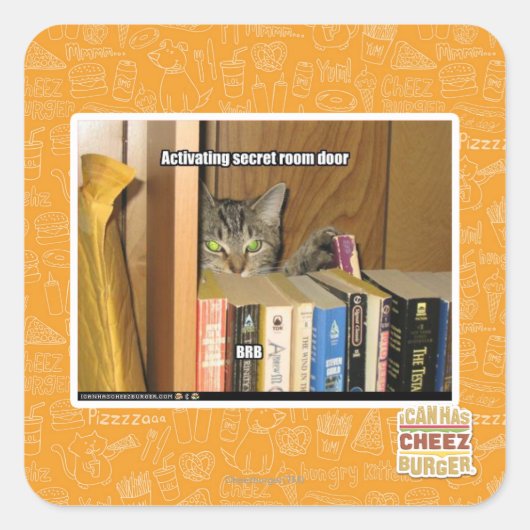 Sticker Carré Modèle (Devant)