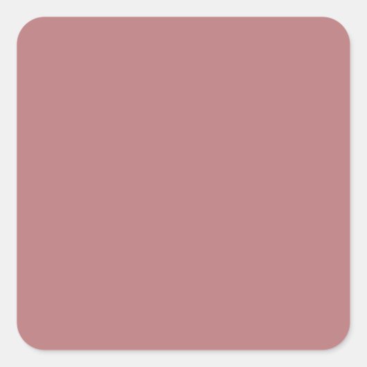 Sticker Carré Modèle couleur Dusty Rose (Devant)