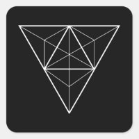 Modèle de géométrie sacrée triangle