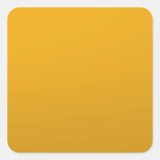 Sticker Carré Modèle Gold Blank : Ajouter du texte, de l'image, (Devant)