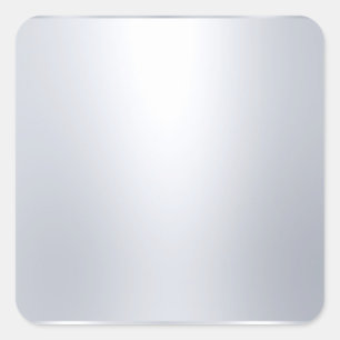 Sticker Carré Modèle noir soyeux élégant moderne personnalisé