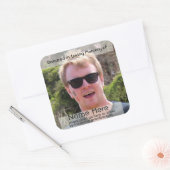 Sticker Carré Modèle pour la plaque de don (Enveloppe)