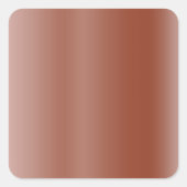 Sticker Carré Modèle rose Gold Blank, Personnaliser Ajouter un t (Devant)