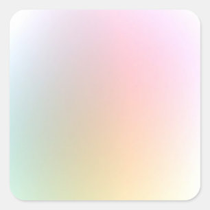 Sticker Carré Modèle vierge coloré élégant moderne tendance