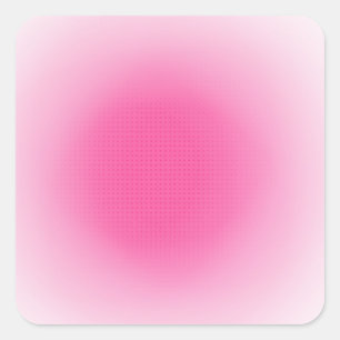 Sticker Carré Modèle vierge rose et blanc personnalisé tendance