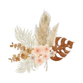 Sticker Carré Moderne simple Merci Merci Mariage