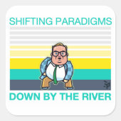 STICKER CARRÉ MODIFICATION DES PARADIGMES (Devant)