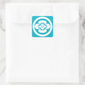 Sticker Carré Mokko en cercle (Sac)