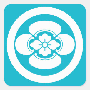 Sticker Carré Mokko en cercle