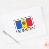 Sticker Carré Moldavie (Enveloppe)