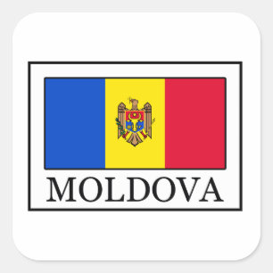Sticker Carré Moldavie