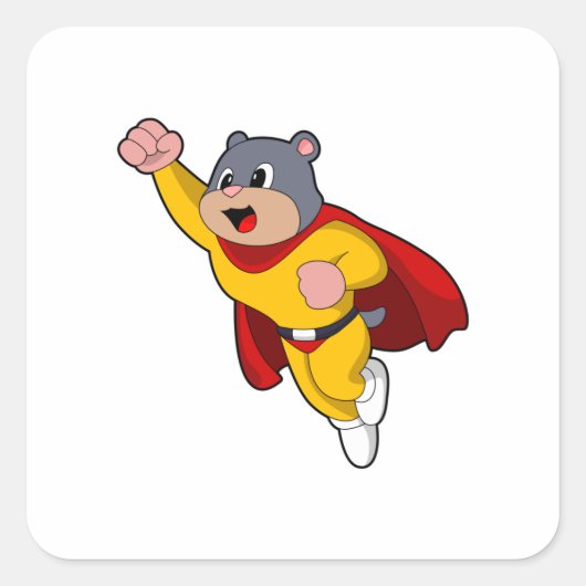 Sticker Carré Mole d'Hero (Devant)