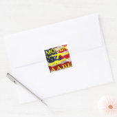 Sticker Carré Molon Labe (Enveloppe)