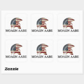 STICKER CARRÉ MOLON LABE (Feuille)