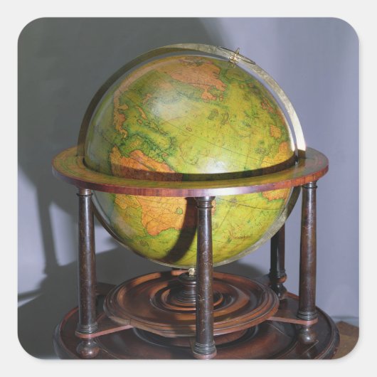 Sticker Carré Molyneux Globe (Devant)