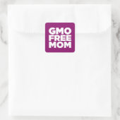 STICKER CARRÉ MOM SANS OGM (PURPLE) (Sac)