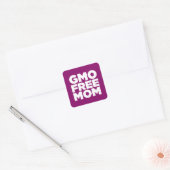 STICKER CARRÉ MOM SANS OGM (PURPLE) (Enveloppe)