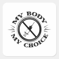 Mon corps Mon choix T-shirt Anti-Vaccination