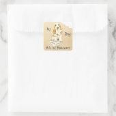 Sticker Carré Mon GBGV a mangé mes devoirs (Sac)