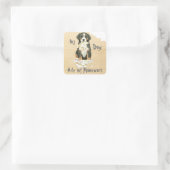Sticker Carré Mon GSMD A Mangé Mes Devoirs (Sac)