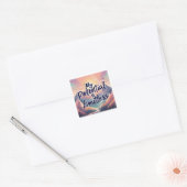Sticker Carré Mon Potentiel Est Une Affirmation Positive Sans Li (Enveloppe)