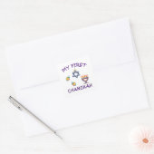 Sticker Carré Mon premier Chanukah (Enveloppe)