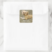 Sticker Carré Mon _Sticker Buddy (Sac)