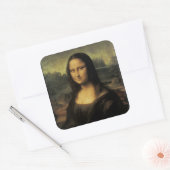 Sticker Carré Mona Lisa (Enveloppe)