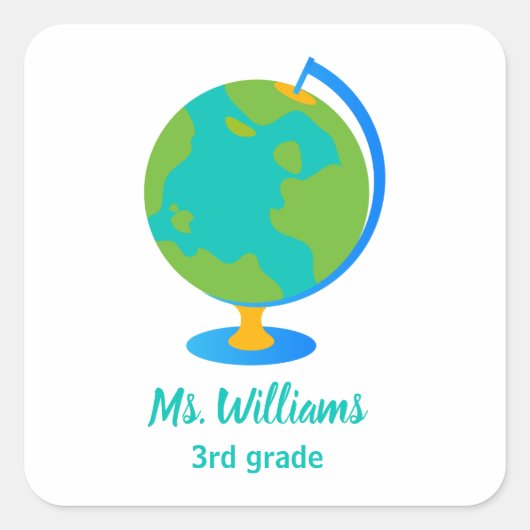 Sticker Carré Mondial (Devant)