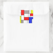Sticker Carré Mondrian (Sac)