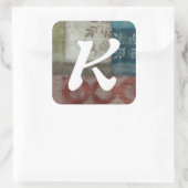 Sticker Carré Monogramme | Patrimoine Abstrait II (Sac)