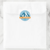 Sticker Carré Monroe New Hampshire Stars Moon (Sac)
