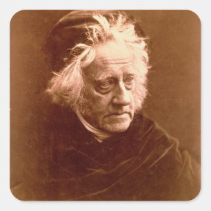 Sticker Carré Monsieur John Frederick William Herschel