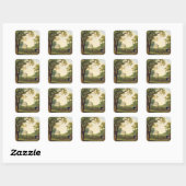 Sticker Carré Mont Kennedy, comté de Wicklow, Irlande, 1785 (pét (Feuille)