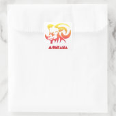 Sticker Carré Montana Bighorn (Sac)