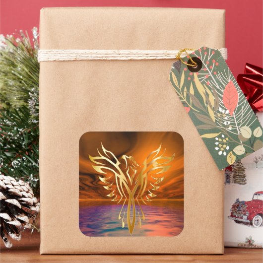 Sticker Carré Montée de Phoenix (vacances)