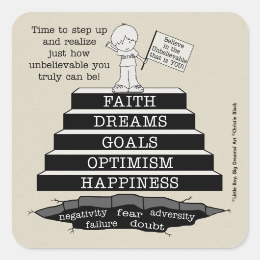 Sticker Carré Monter (Devant)