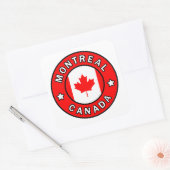 Sticker Carré Montréal Canada (Enveloppe)