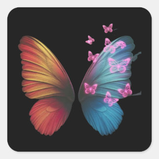 Sticker Carré Montrer la beauté